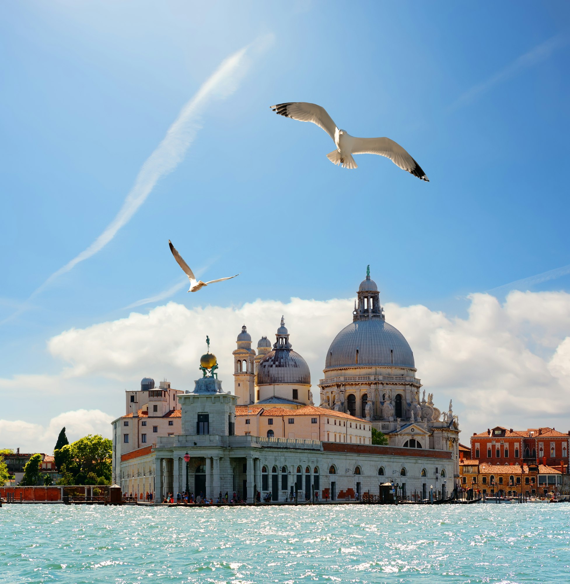 Old cathedral of in Venice